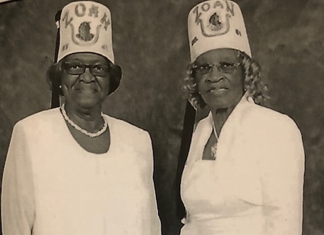 Zoan Temple and Zoan Court 55th Gala Celebration event coordinators (l-r) Liza Cato and Mozelle Lewis. (Photo courtesy of ZC Media)