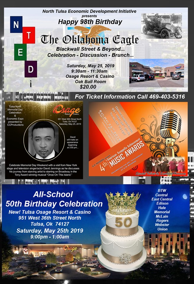 Tulsa North Memorial Day Celebration The Oklahoma Eagle 98th Birthday