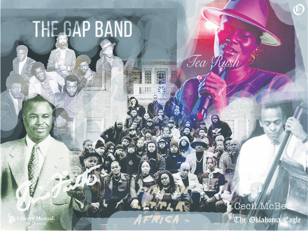 The Gap Band, Ernie Fields, Dr. Lester Shaw, Liberty Mutual, The Oklahoma Eagle, Tulsa, Oklahoma, African American History, Black History, Black Wall Street, Race Massacre