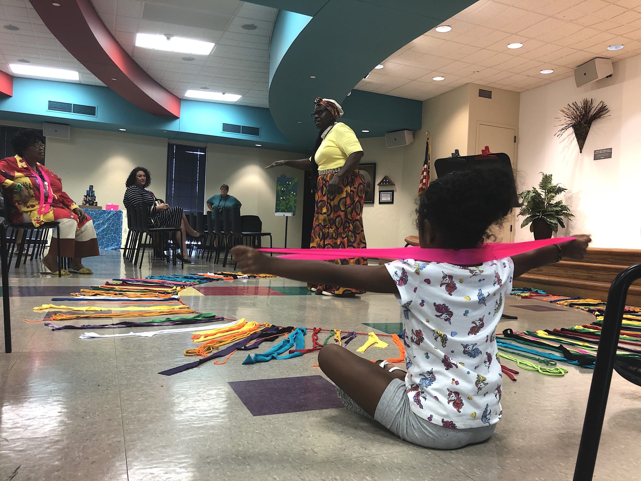 Jeanne B. Goodwin, Storytelling, Rudisill Regional Library, The Oklahoma Eagle
