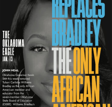 Oklahoma School Board of Education, Carlisha Williams Bradley, Tulsa, Black Wall Street, Historic Greenwood District, African American History, Black History, The Oklahoma Eagle, Greenwood, OKEagle