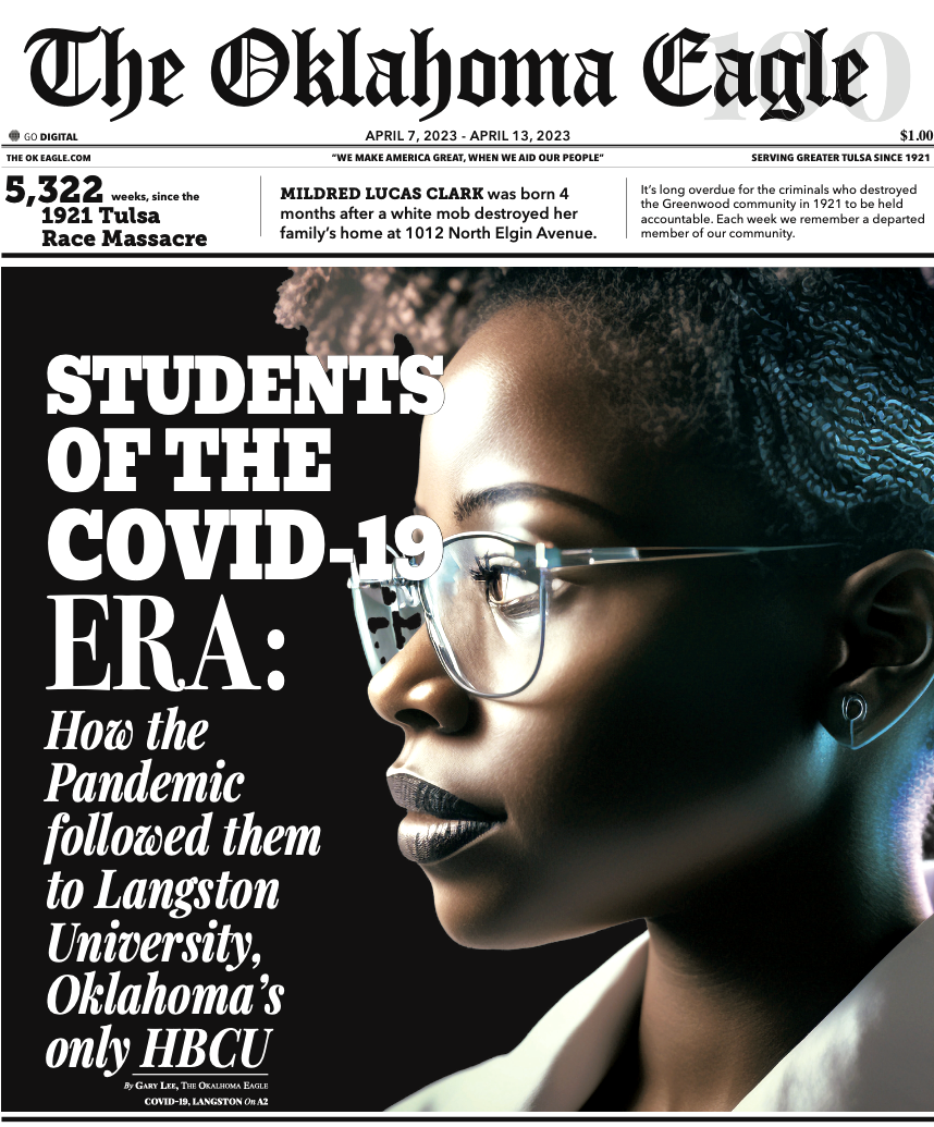 Gary Lee, M. David Goodwin, James Goodwin, Ross Johnson, Sam Levrault, Kimberly Marsh, African American News, Black News, African American Newspaper, Black Owned Newspaper, The Oklahoma Eagle, The Eagle, Black Wall Street, Tulsa Race Massacre, 1921 Tulsa Race Massacre