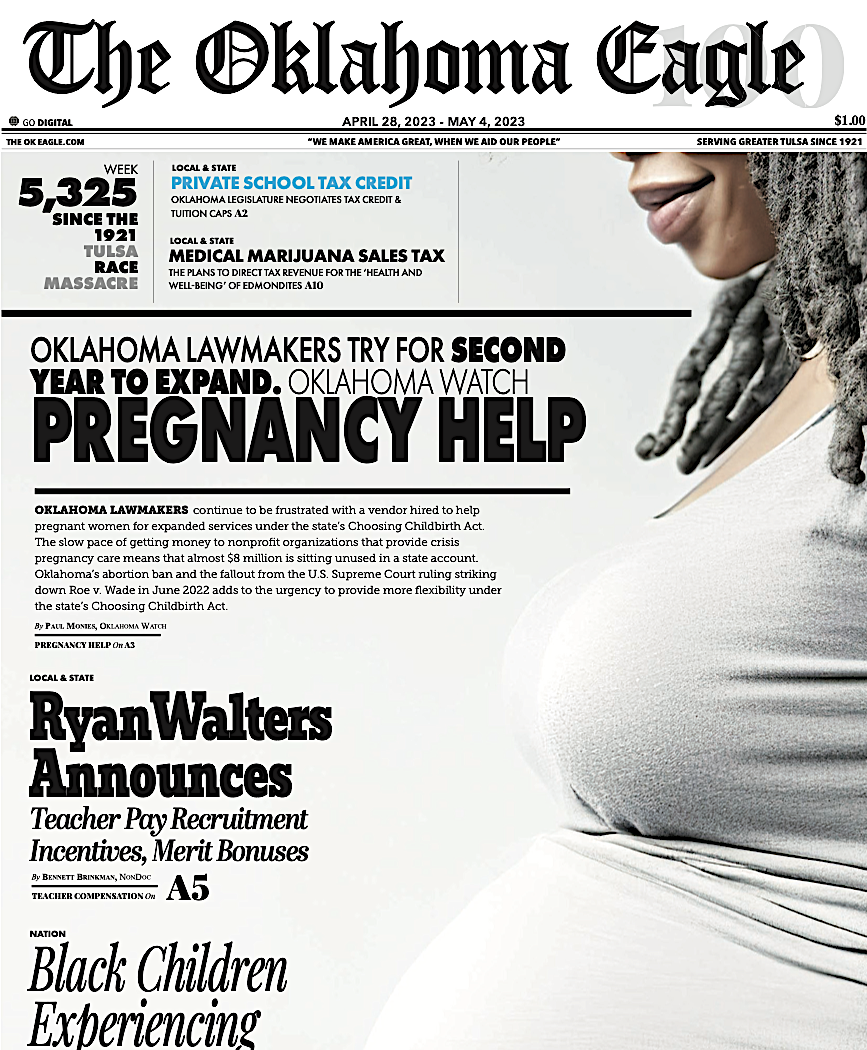 Gary Lee, M. David Goodwin, James Goodwin, Ross Johnson, Sam Levrault, Kimberly Marsh, African American News, Black News, African American Newspaper, Black Owned Newspaper, The Oklahoma Eagle, The Eagle, Black Wall Street, Tulsa Race Massacre, 1921 Tulsa Race Massacre