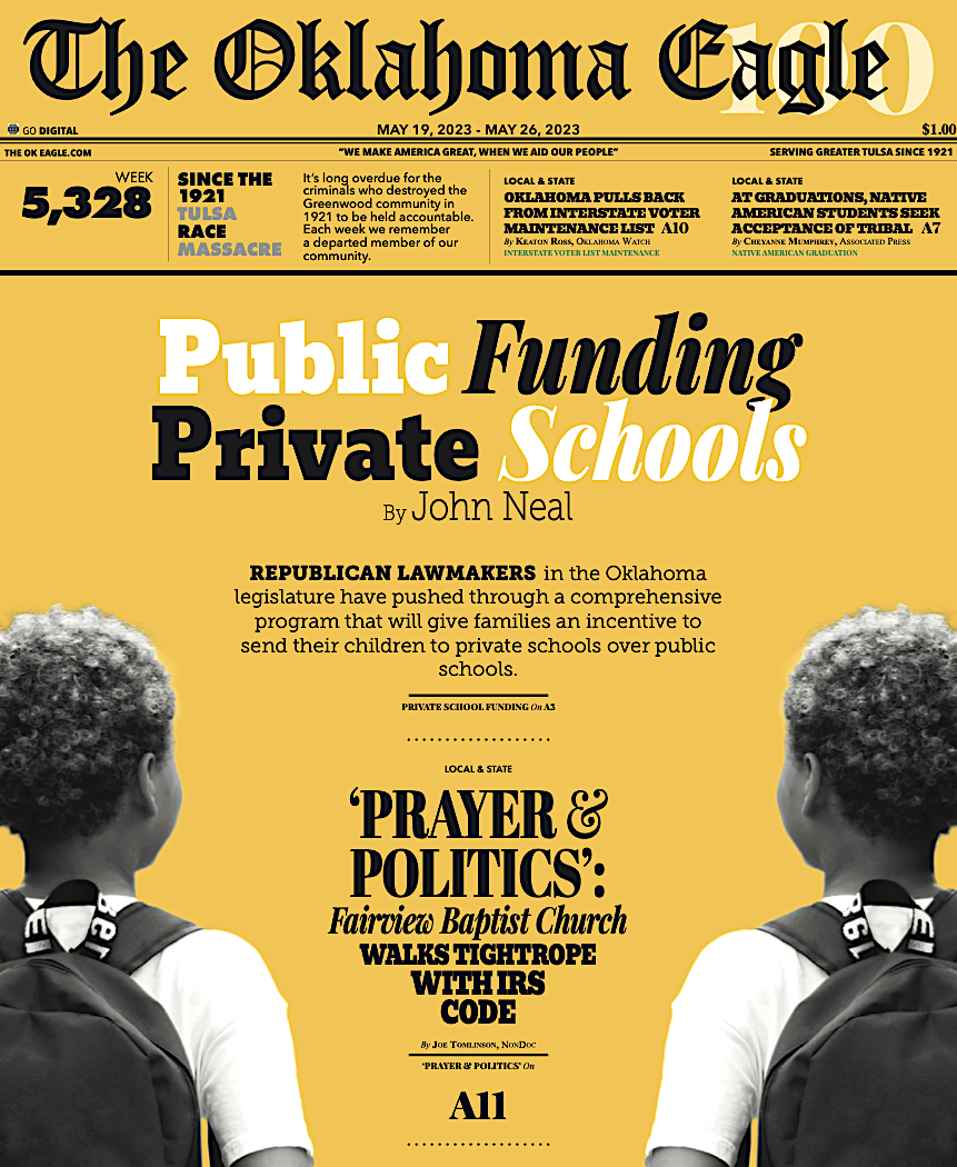 Gary Lee, M. David Goodwin, James Goodwin, Ross Johnson, Sam Levrault, Kimberly Marsh, African American News, Black News, African American Newspaper, Black Owned Newspaper, The Oklahoma Eagle, The Eagle, Black Wall Street, Tulsa Race Massacre, 1921 Tulsa Race Massacre