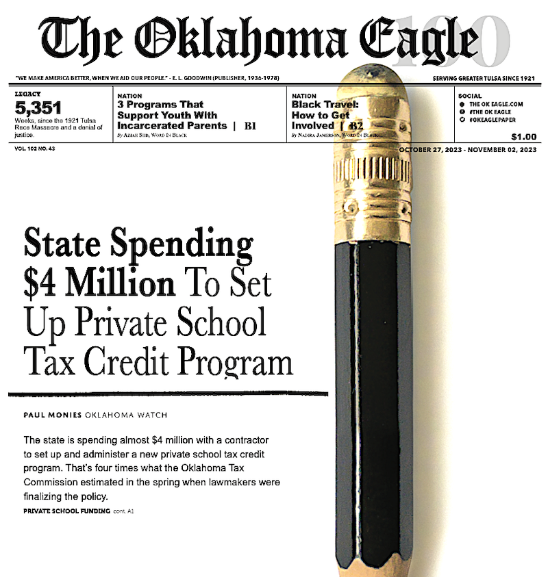 Tulsa Public Schools, All-Black Towns, Black Towns, Oklahoma Black Towns, Historic Black Towns, Gary Lee, M. David Goodwin, James Goodwin, Ross Johnson, Sam Levrault, Kimberly Marsh, John Neal, African American News, Black News, African American Newspaper, Black Owned Newspaper, The Oklahoma Eagle, The Eagle, Black Wall Street, Tulsa Race Massacre, 1921 Tulsa Race Massacre