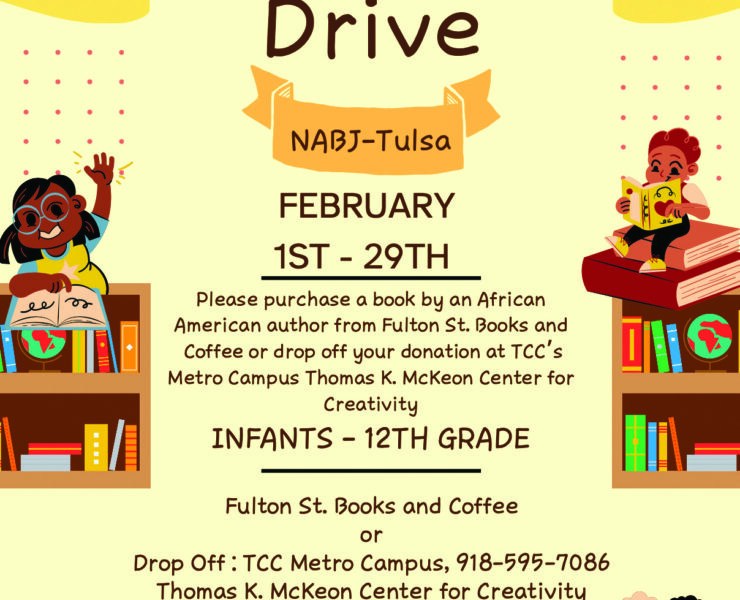 NABJ, NABJ Tulsa, Book Drive, Tulsa Public Schools, All-Black Towns, Black Towns, Oklahoma Black Towns, Historic Black Towns, Gary Lee, M. David Goodwin, James Goodwin, Ross Johnson, Sam Levrault, Kimberly Marsh, John Neal, African American News, Black News, African American Newspaper, Black Owned Newspaper, The Oklahoma Eagle, The Eagle, Black Wall Street, Tulsa Race Massacre, 1921 Tulsa Race Massacre