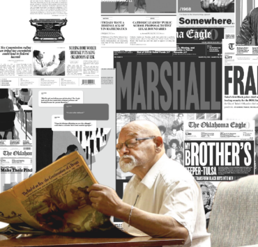 James Goodwin, Jim Goodwin, OPA, Oklahoma Press Association, H. Milt Phillips Award, All-Black Towns, Black Towns, Oklahoma Black Towns, Historic Black Towns, Gary Lee, M. David Goodwin, James Goodwin, Ross Johnson, Sam Levrault, Kimberly Marsh, John Neal, African American News, Black News, African American Newspaper, Black Owned Newspaper, The Oklahoma Eagle, The Eagle, Black Wall Street, Tulsa Race Massacre, 1921 Tulsa Race Massacre
