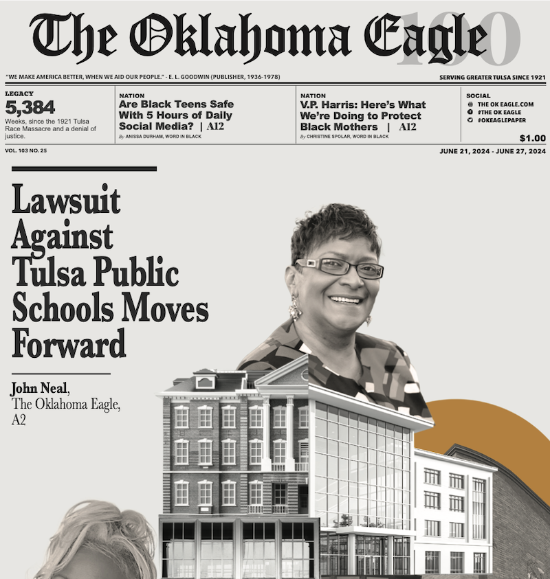 Tulsa Public Schools, Jennettie Marshall, All-Black Towns, Black Towns, Oklahoma Black Towns, Historic Black Towns, Gary Lee, M. David Goodwin, James Goodwin, Ross Johnson, Sam Levrault, Kimberly Marsh, John Neal, African American News, Black News, African American Newspaper, Black Owned Newspaper, The Oklahoma Eagle, The Eagle, Black Wall Street, Tulsa Race Massacre, 1921 Tulsa Race Massacre
