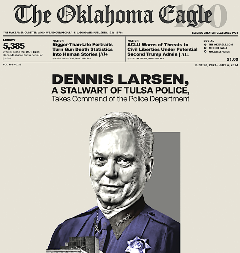 Dennis Lawson, All-Black Towns, Black Towns, Oklahoma Black Towns, Historic Black Towns, Gary Lee, M. David Goodwin, James Goodwin, Ross Johnson, Sam Levrault, Kimberly Marsh, John Neal, African American News, Black News, African American Newspaper, Black Owned Newspaper, The Oklahoma Eagle, The Eagle, Black Wall Street, Tulsa Race Massacre, 1921 Tulsa Race Massacre