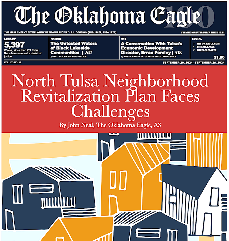All-Black Towns, Black Towns, Oklahoma Black Towns, Historic Black Towns, Gary Lee, M. David Goodwin, James Goodwin, Ross Johnson, Sam Levrault, Kimberly Marsh, John Neal, African American News, Black News, African American Newspaper, Black Owned Newspaper, The Oklahoma Eagle, The Eagle, Black Wall Street, Tulsa Race Massacre, 1921 Tulsa Race Massacre