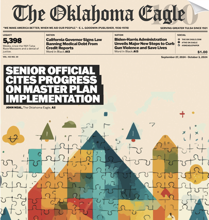 All-Black Towns, Black Towns, Oklahoma Black Towns, Historic Black Towns, Gary Lee, M. David Goodwin, James Goodwin, Ross Johnson, Sam Levrault, Kimberly Marsh, John Neal, African American News, Black News, African American Newspaper, Black Owned Newspaper, The Oklahoma Eagle, The Eagle, Black Wall Street, Tulsa Race Massacre, 1921 Tulsa Race Massacre