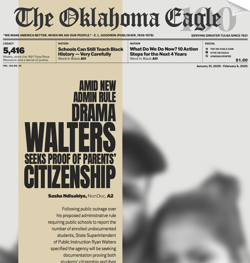 All-Black Towns, Black Towns, Oklahoma Black Towns, Historic Black Towns, Gary Lee, M. David Goodwin, James Goodwin, Ross Johnson, Sam Levrault, Kimberly Marsh, John Neal, African American News, Black News, African American Newspaper, Black Owned Newspaper, The Oklahoma Eagle, The Eagle, Black Wall Street, Tulsa Race Massacre, 1921 Tulsa Race Massacre