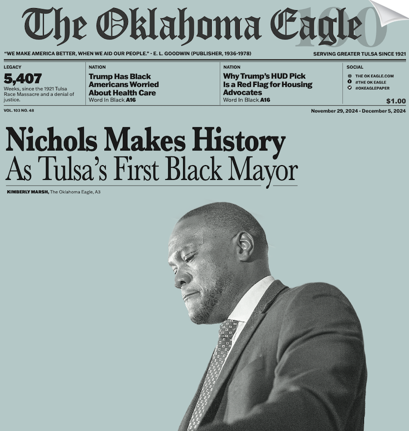All-Black Towns, Black Towns, Oklahoma Black Towns, Historic Black Towns, Gary Lee, M. David Goodwin, James Goodwin, Ross Johnson, Sam Levrault, Kimberly Marsh, John Neal, African American News, Black News, African American Newspaper, Black Owned Newspaper, The Oklahoma Eagle, The Eagle, Black Wall Street, Tulsa Race Massacre, 1921 Tulsa Race Massacre