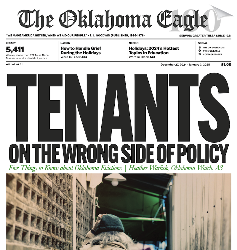 All-Black Towns, Black Towns, Oklahoma Black Towns, Historic Black Towns, Gary Lee, M. David Goodwin, James Goodwin, Ross Johnson, Sam Levrault, Kimberly Marsh, John Neal, African American News, Black News, African American Newspaper, Black Owned Newspaper, The Oklahoma Eagle, The Eagle, Black Wall Street, Tulsa Race Massacre, 1921 Tulsa Race Massacre