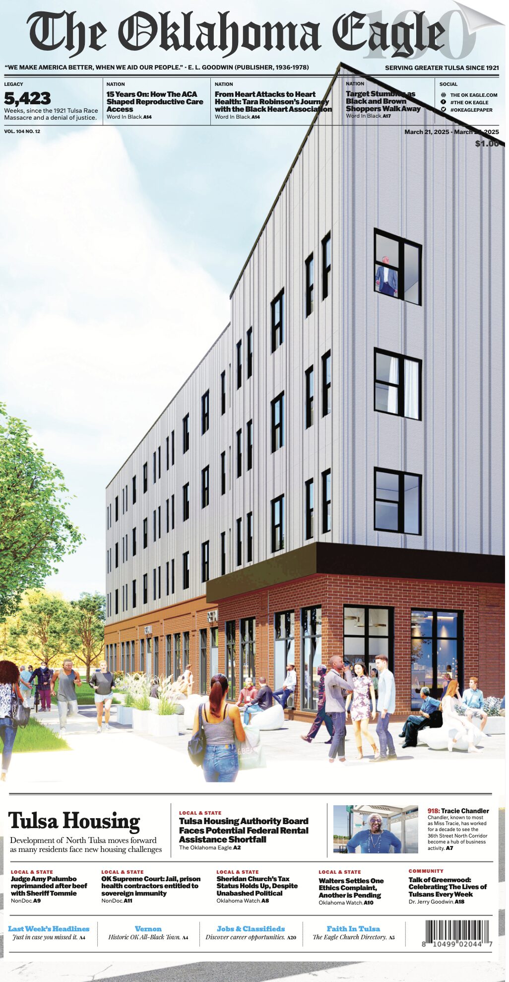 All-Black Towns, Black Towns, Oklahoma Black Towns, Historic Black Towns, Gary Lee, M. David Goodwin, James Goodwin, Ross Johnson, Sam Levrault, Kimberly Marsh, John Neal, African American News, Black News, African American Newspaper, Black Owned Newspaper, The Oklahoma Eagle, The Eagle, Black Wall Street, Tulsa Race Massacre, 1921 Tulsa Race Massacre