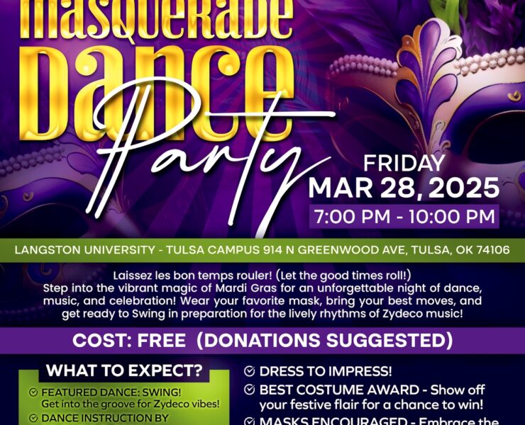 Masquerade Dance Party, All-Black Towns, Black Towns, Oklahoma Black Towns, Historic Black Towns, Gary Lee, M. David Goodwin, James Goodwin, Ross Johnson, Sam Levrault, Kimberly Marsh, John Neal, African American News, Black News, African American Newspaper, Black Owned Newspaper, The Oklahoma Eagle, The Eagle, Black Wall Street, Tulsa Race Massacre, 1921 Tulsa Race Massacre