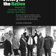 Muscogee Creek Nation, freedmen, Oklahoma Black Towns, Historic Black Towns, Gary Lee, M. David Goodwin, James Goodwin, Ross Johnson, Sam Levrault, Kimberly Marsh, John Neal, African American News, Black News, African American Newspaper, Black Owned Newspaper, The Oklahoma Eagle, The Eagle, Black Wall Street, Tulsa Race Massacre, 1921 Tulsa Race Massacre