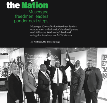 Muscogee Creek Nation, freedmen, Oklahoma Black Towns, Historic Black Towns, Gary Lee, M. David Goodwin, James Goodwin, Ross Johnson, Sam Levrault, Kimberly Marsh, John Neal, African American News, Black News, African American Newspaper, Black Owned Newspaper, The Oklahoma Eagle, The Eagle, Black Wall Street, Tulsa Race Massacre, 1921 Tulsa Race Massacre