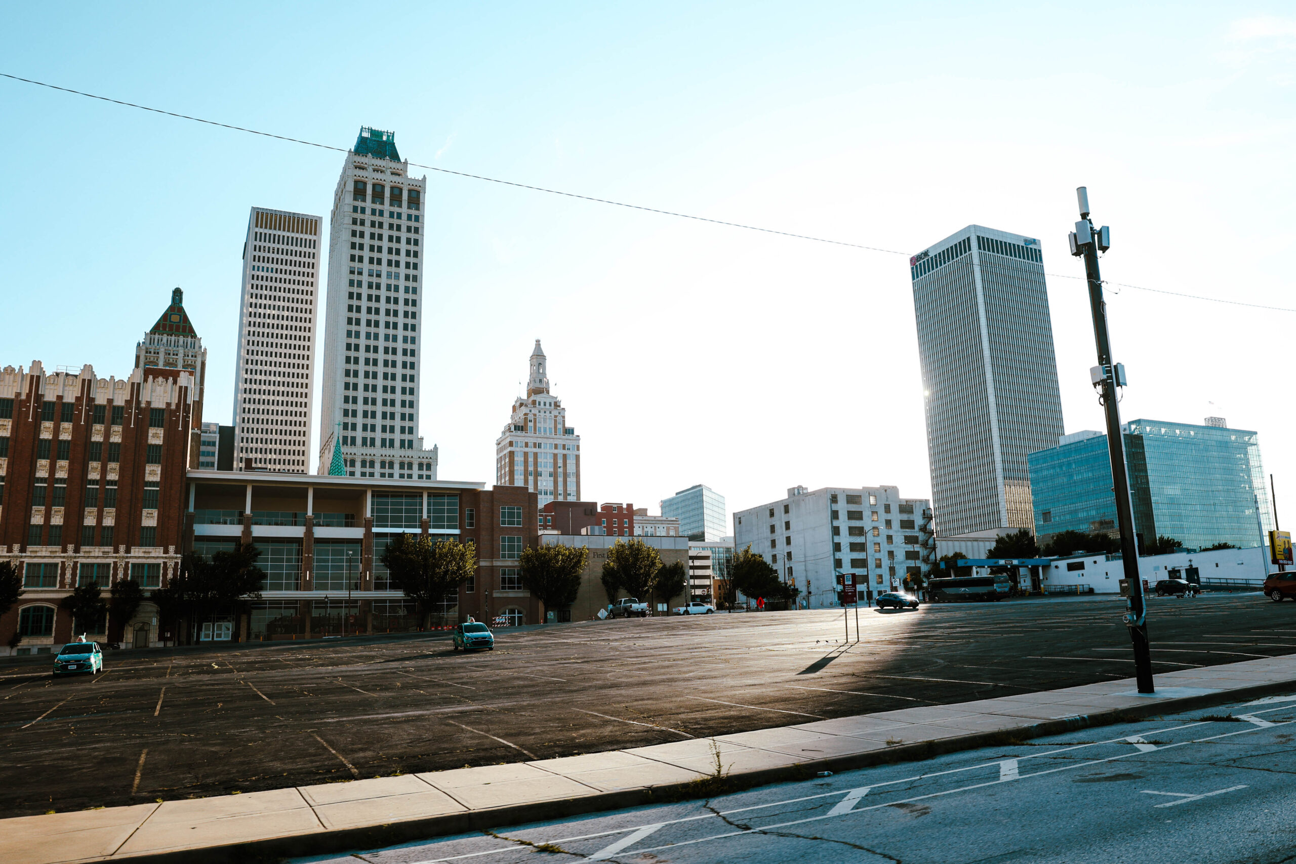 Tulsa, the oklahoma eagle, the eagle, downtown