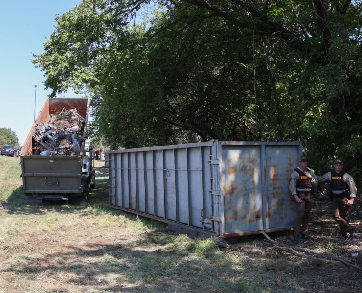 Tulsa, homeless encampments, sweeps, the eagle, the oklahoma eagle