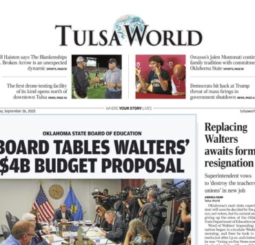 tulsa world, the eagle, oklahoma eagle, tulsa