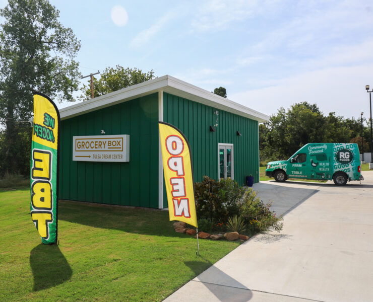 The grocery box, the Eagle, oklahoma eagle, tulsa dream center, north tulsa