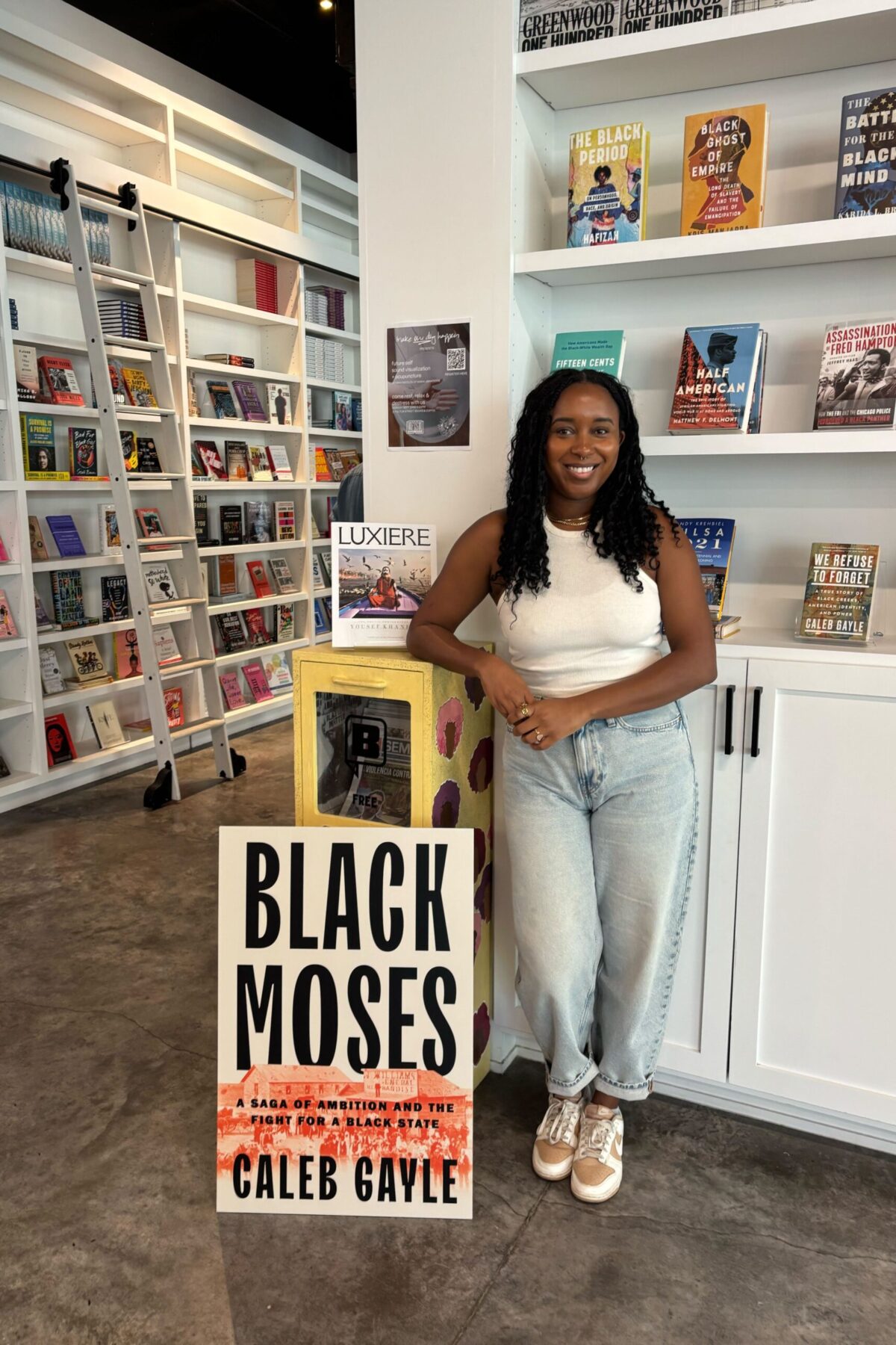 onikah fulton street fulton street books and coffee, the eagle, the oklahoma eagle, greenwood district