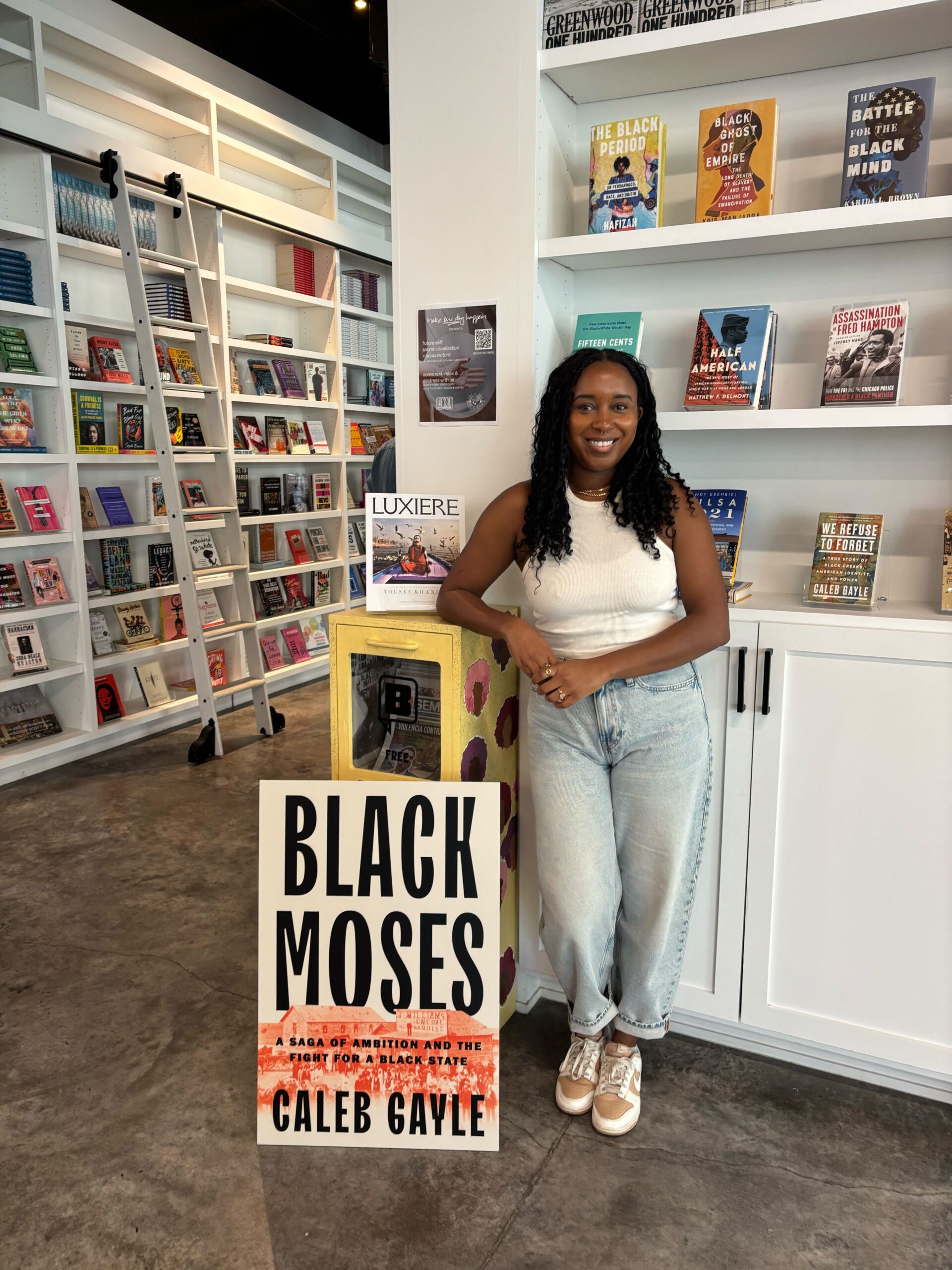 fulton street books and coffee, the eagle, the oklahoma eagle, greenwood district