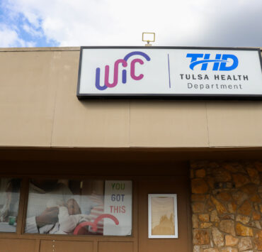 A building in Tulsa with WIC on the facade.